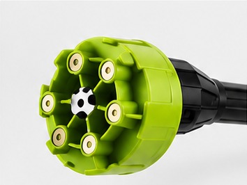 The KYVON multi-nozzle head with six spray modes