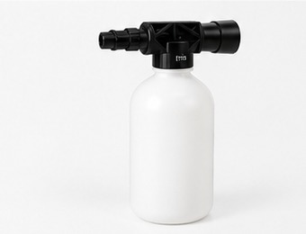 The KYVON foam bottle attachment
